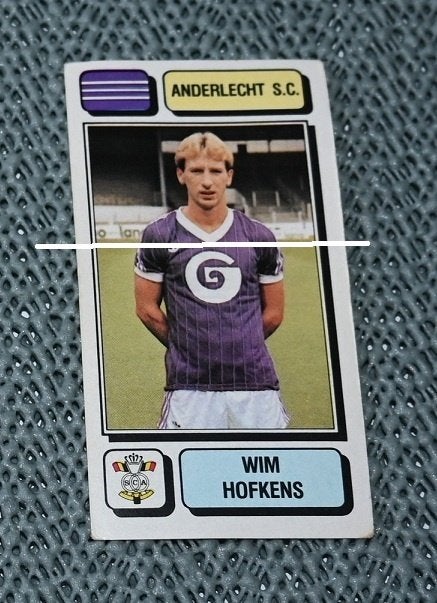 Panini Football 83 RSC Anderlecht/Wim Hofkens, Collections, Envoi, Utilisé, Affiche, Image ou Autocollant