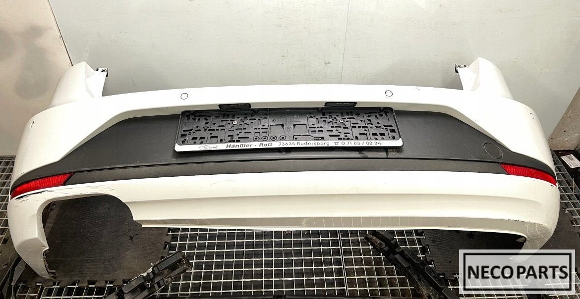 SEAT LEON III FR ACHTERBUMPER LS9R ORIGINEEL ALLES LEVERBAAR, Gebruikt, -, -, Ophalen of Verzenden