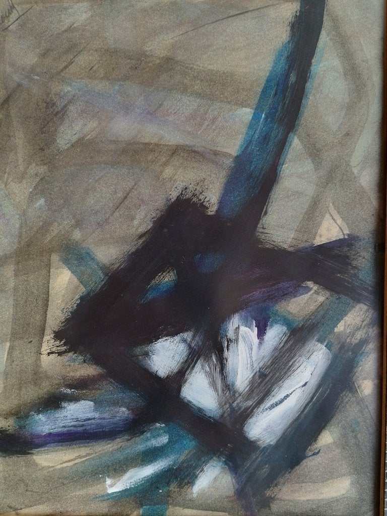 Abstracte Compositie  2  Gesigneerd, Verzenden