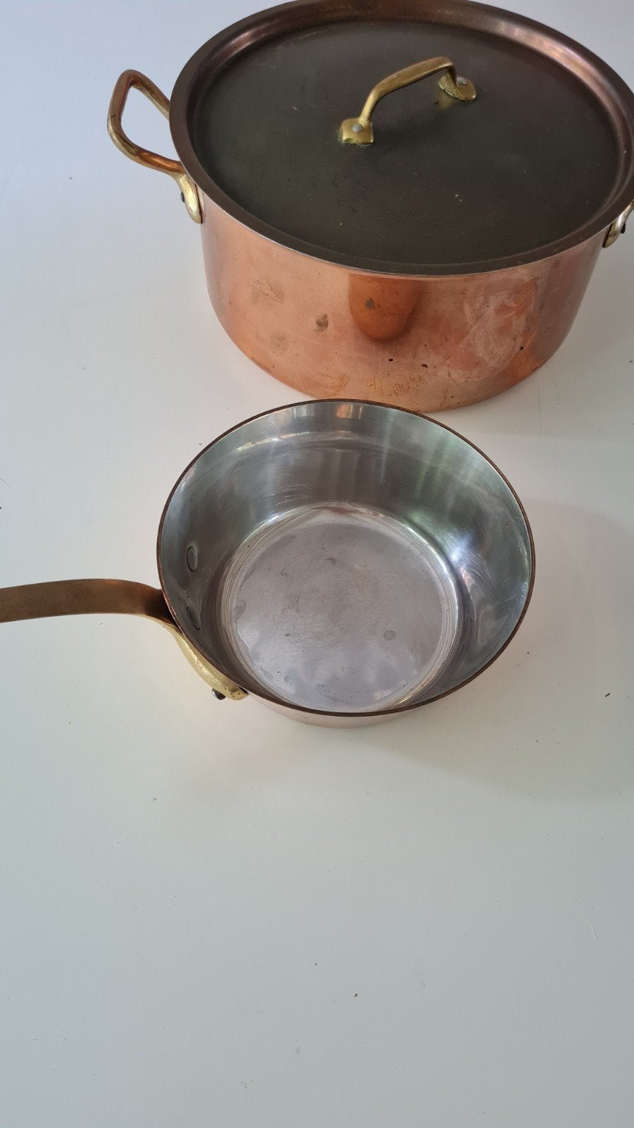 Koperen pot en pan 'Copper Cook', Ophalen of Verzenden