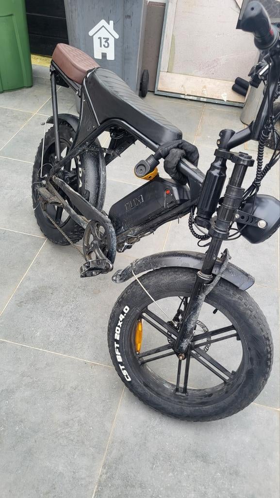 Fatbike Luxi V8, Enlèvement