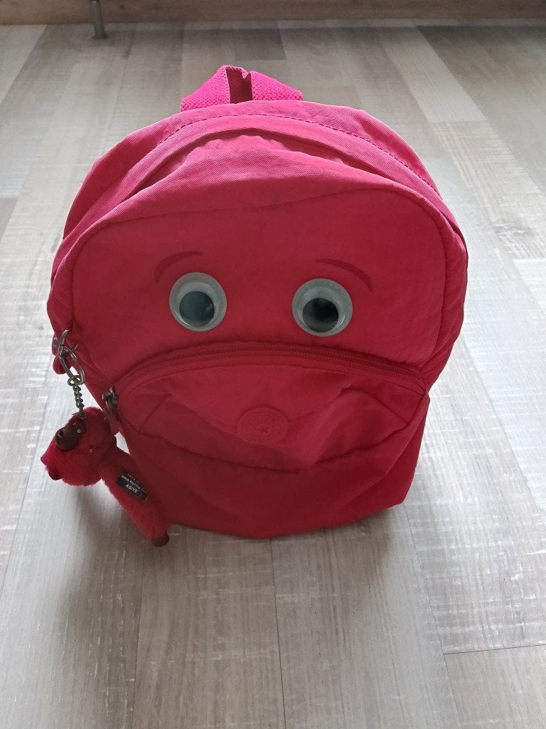 roze kleine rugzak Kipling, Enlèvement ou Envoi, Utilisé
