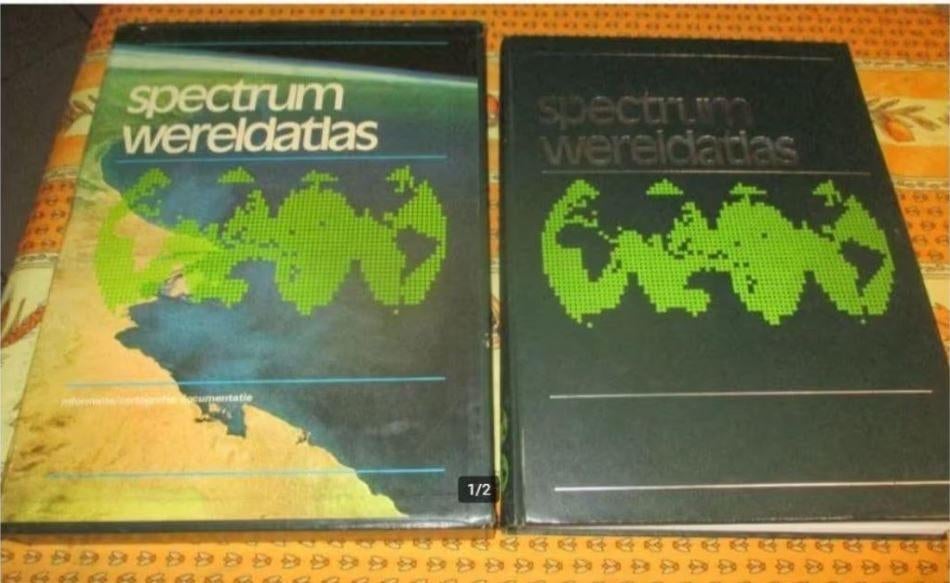 Mooi Supergrote Atlas van Spectrum, Boeken, Atlassen en Landkaarten, Ophalen of Verzenden, Zo goed als nieuw, Wereld