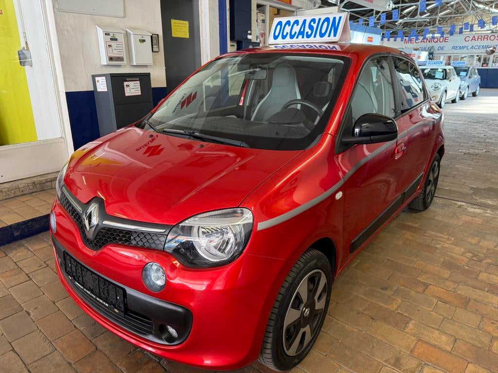 Renault Twingo Limited 1.0 i 71 cv 2018 58.000 km airco, Rouge, Euro 6, Entreprise, Garantie prolongée