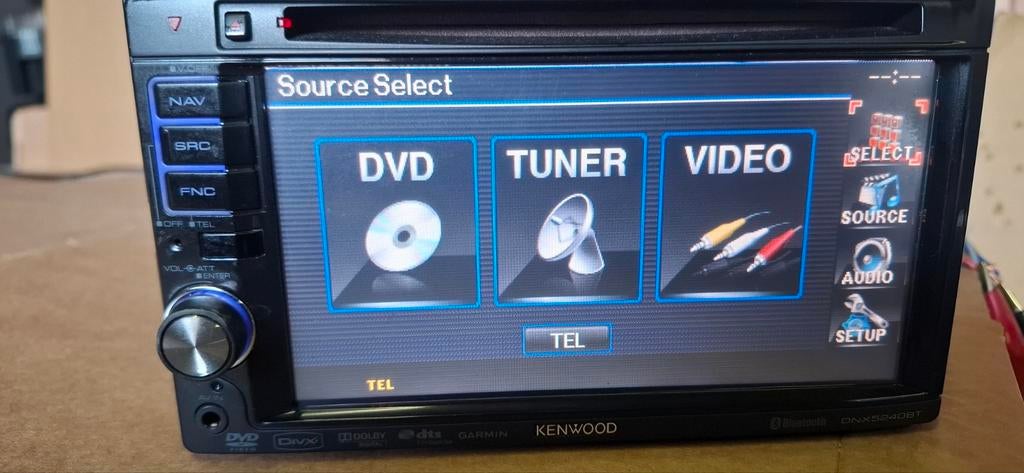 Autoradio Kenwood DNX5240BT Navigation DVD, Autos : Divers, Autoradios, Enlèvement