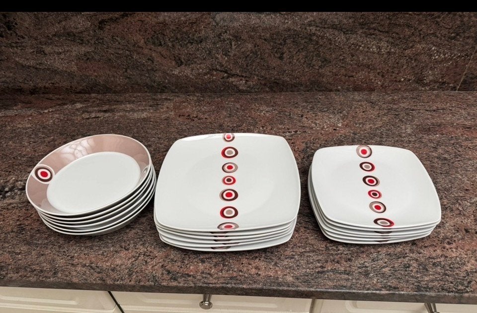 Porseleinen servies, Huis en Inrichting, Keuken | Servies, Ophalen