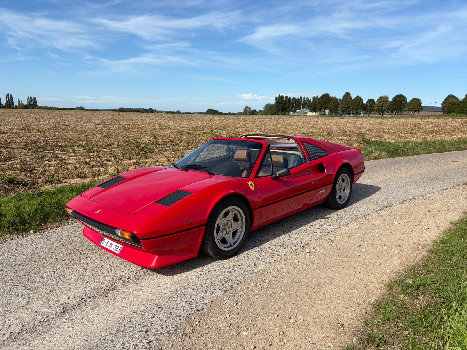 Ferrari 308 GTSi, Autos, Rouge, Achat, Beige, Cabriolet