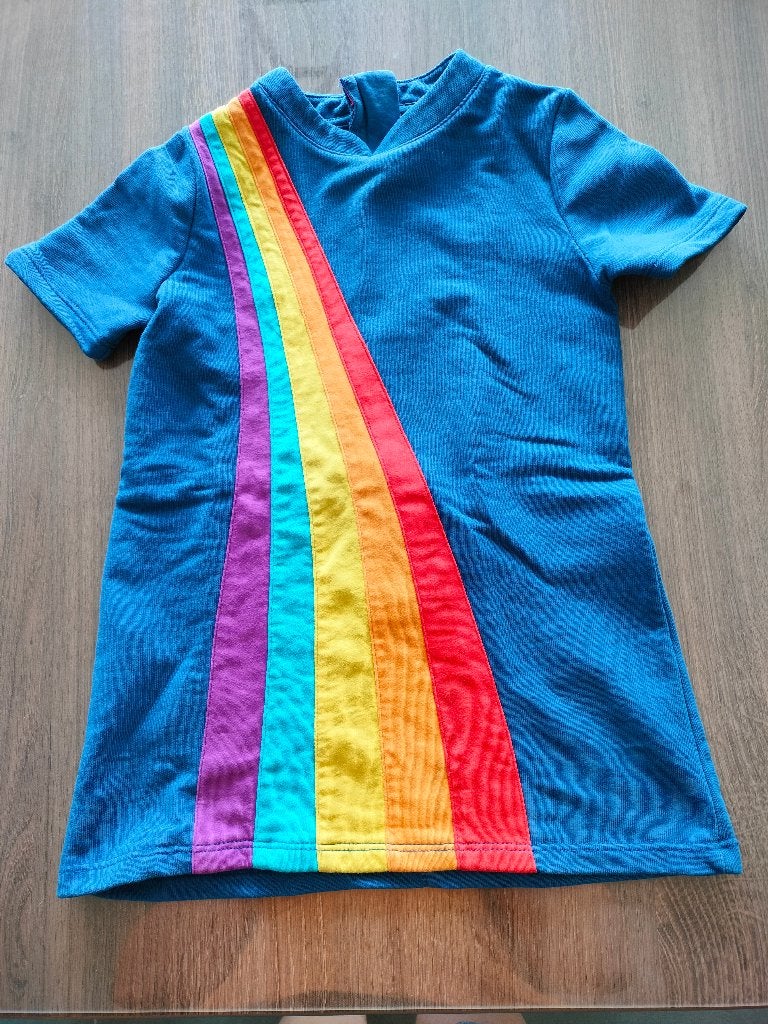 K3 regenboog jurkje JBC, Kinderen en Baby's, Kinderkleding | Maat 104, Ophalen, Meisje, Zo goed als nieuw, Jurk of Rok
