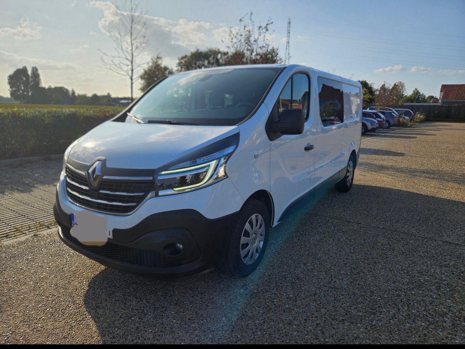 Renault Trafic L2 2.0 Blue dCi 145 Dubbele Cabine, Auto's, Bestelwagens en Lichte vracht, Voorwielaandrijving, Stof, Euro 6, 4 cilinders
