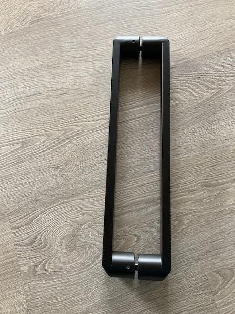 RVS deurklink voor glazen deur - NIEUW, Ophalen, Nieuw, Overige materialen, Klink of Kruk