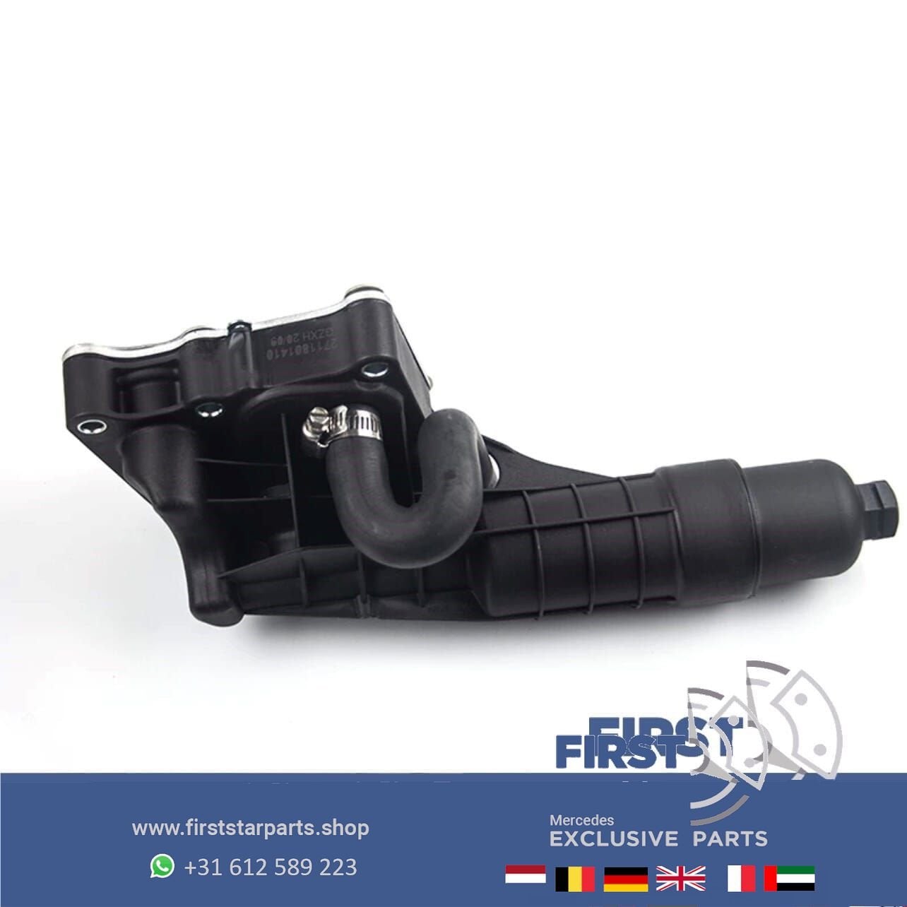 A2711801410 Oliekoeler Module Filter Fors Voor Mercedes-Benz, Utilisé, -, -, Enlèvement ou Envoi