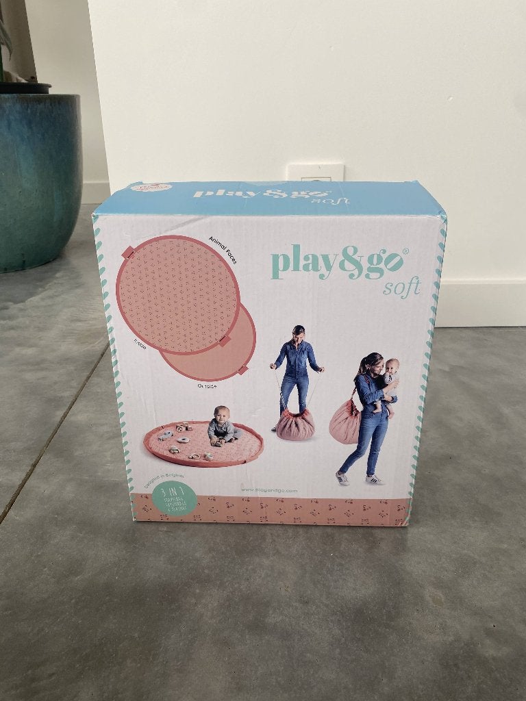 Speelmat Play & Go, Kinderen en Baby's, Gebruikt, Overige typen, Overige merken, Dubbelzijdig