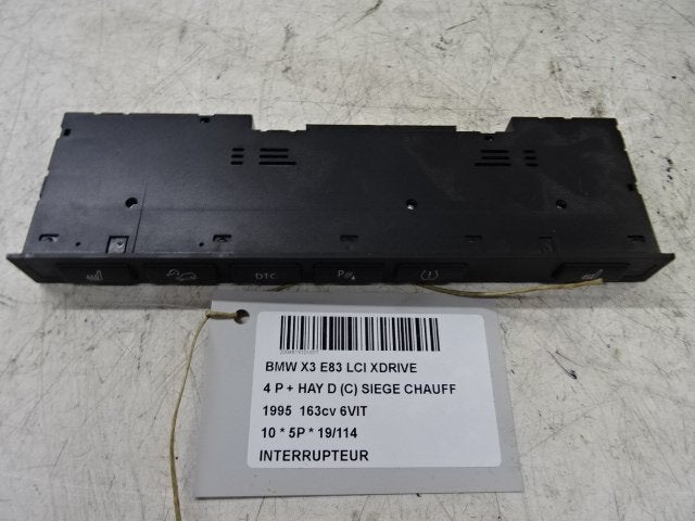 COMMUTATEUR BMW X3 (E83) (09-2003/08-2011) (61313427957), Utilisé, BMW
