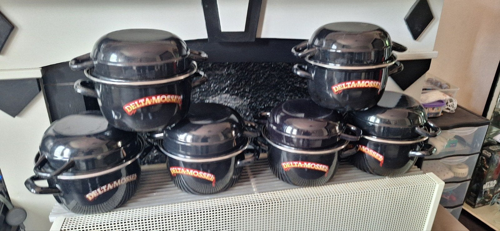 Lot 6 casseroles a moules, Maison & Meubles, Enlèvement