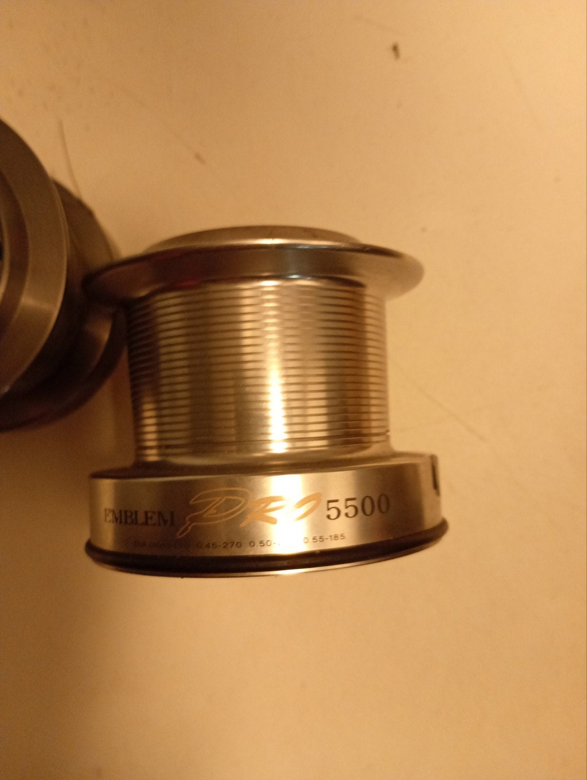 Spoel daiwa emcast Evo 5500 en emblem 5500pro, Enlèvement