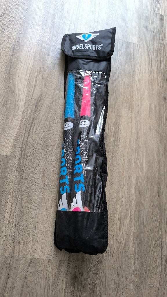Hockeystick voor kinderen 28", set van 2 sticks en bal, Sports & Fitness, Hockey, Enlèvement ou Envoi, Comme neuf, Stick
