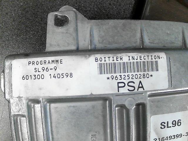 Boitier moteur Peugeot 306 1.4i 55kw 9632520280 (628), Autos : Pièces & Accessoires, Autres pièces automobiles, Enlèvement, Utilisé