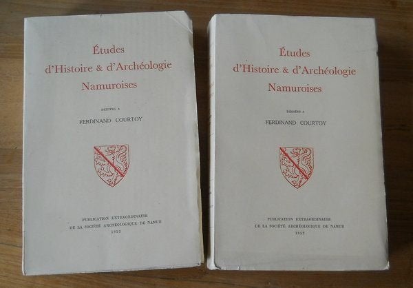 Etudes d'histoire et d'archéologie namuroises - Namur, Enlèvement ou Envoi, Utilisé