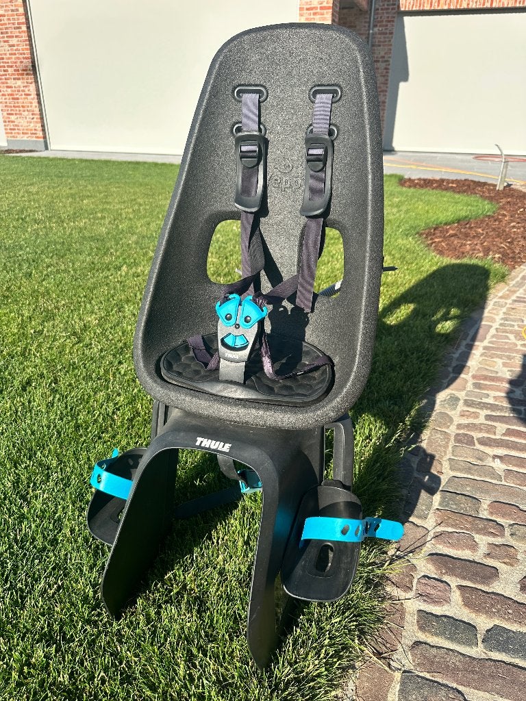 Kinderzitje voor fiets thule, Fietsen en Brommers, Ophalen, Achterzitje, Yepp (Thule), Gebruikt