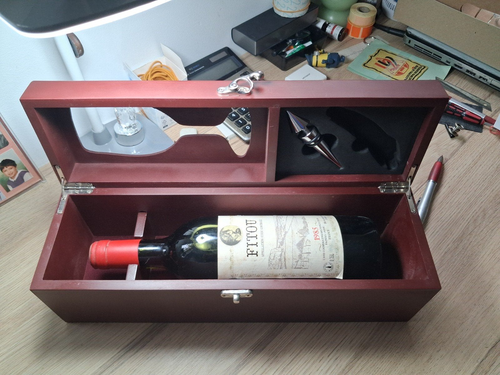 FITOU. france 1985., Collections, Enlèvement, Vin rouge