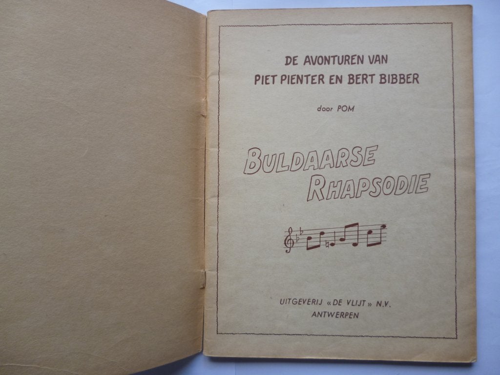 Piet Pienter Bert Bibber 1ste reeks - nr. 9 derde druk 1964, Boeken, Gelezen, Eén stripboek, Ophalen of Verzenden, POM