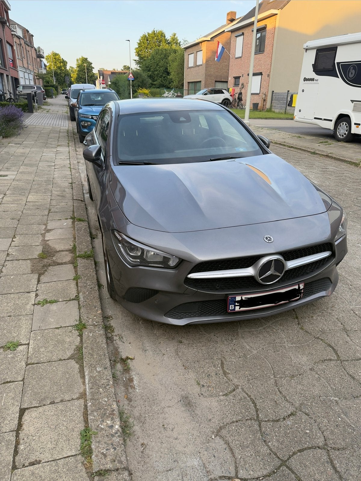 Mercedes cla 180d, Auto's, Mercedes-Benz, CLA, Stof, Beige, Particulier