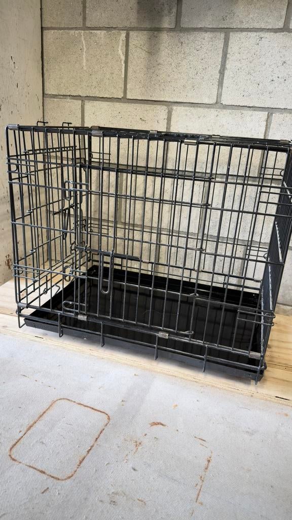Bench zwart voor middelgrote dieren, Dieren en Toebehoren, Ophalen, Zo goed als nieuw