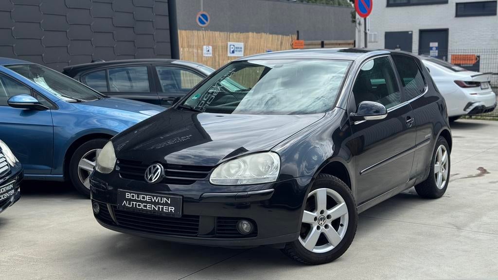 Volkswagen Golf 5 1.4Tsi Benzine 120.xxxkm/Airco,Sensor,.., Voorwielaandrijving, Stof, Zwart, Electronic Stability Program (ESP)