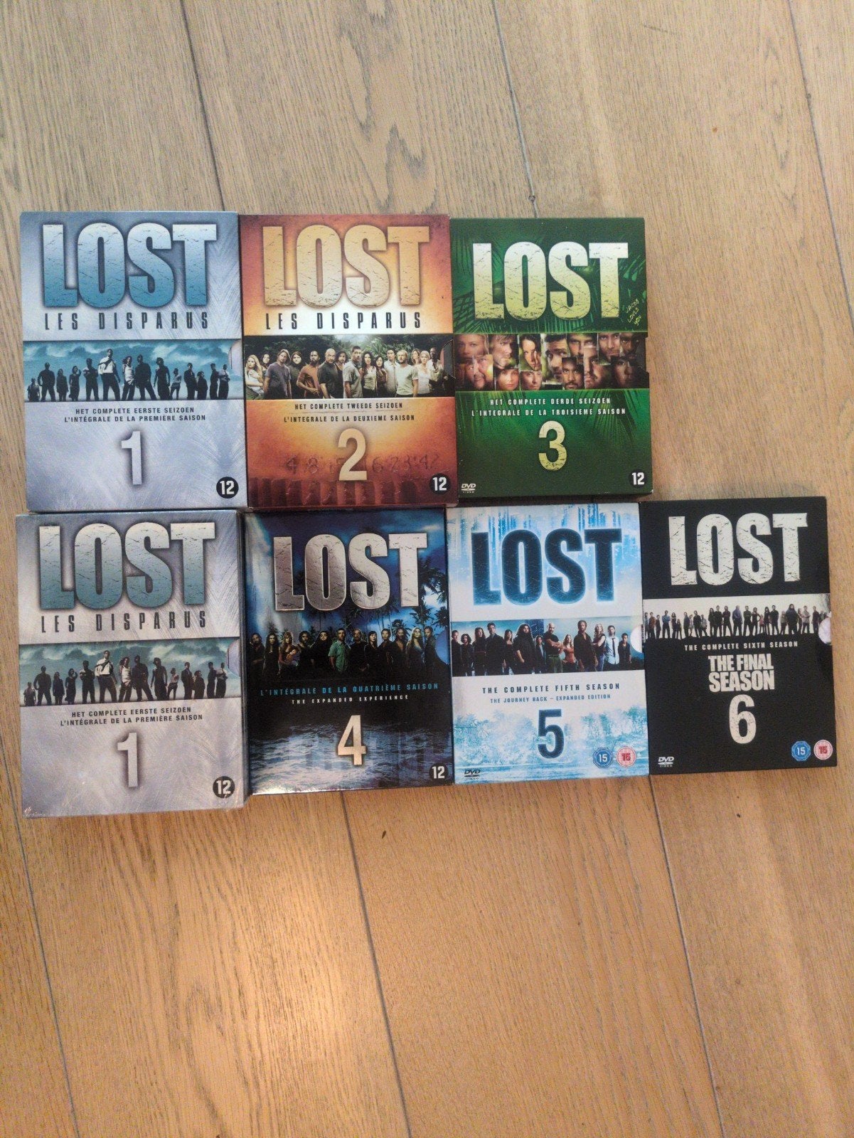 al de dvd boxen van lost, CD & DVD, Cassettes audio, Enlèvement