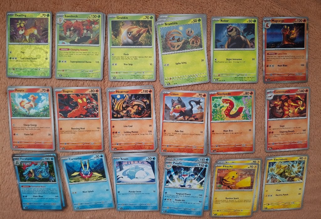 Temporal Forces Pokémon kaarten te ruil., Ophalen of Verzenden, Zo goed als nieuw, Meerdere kaarten, Foil