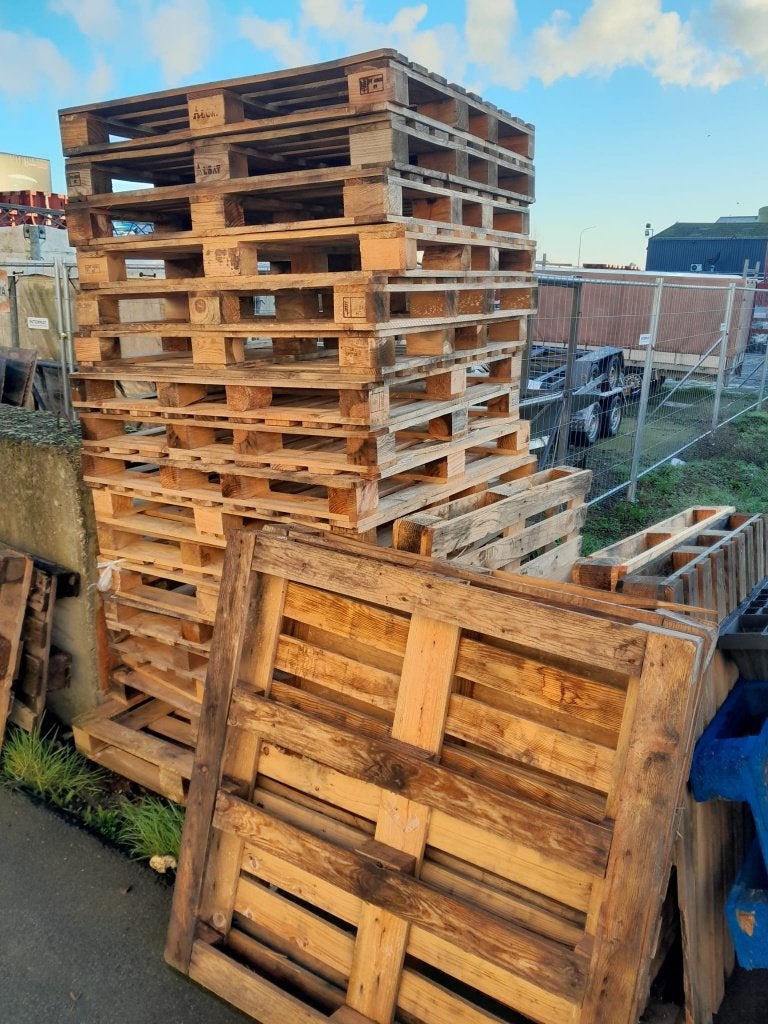 Houten palletten 115 x 115 - GRATIS, Enlèvement, Utilisé, Palette