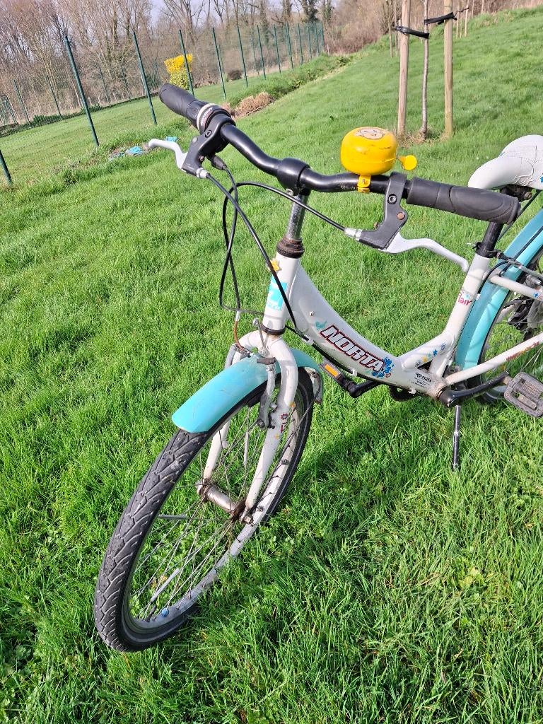 Fiets meisje - goede staat!, Fietsen en Brommers, Fietsen | Meisjes, Gebruikt, 22 inch, Handrem, Versnellingen, Schijfrem, Ophalen