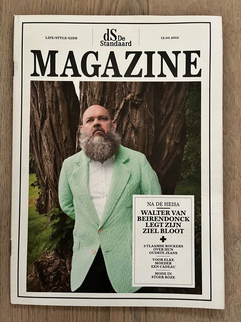 WALTER VAN BEIRENDONCK - coverstory DS Magazine *2012* NIEUW, Boeken, Ophalen of Verzenden, Nieuw, Glossy
