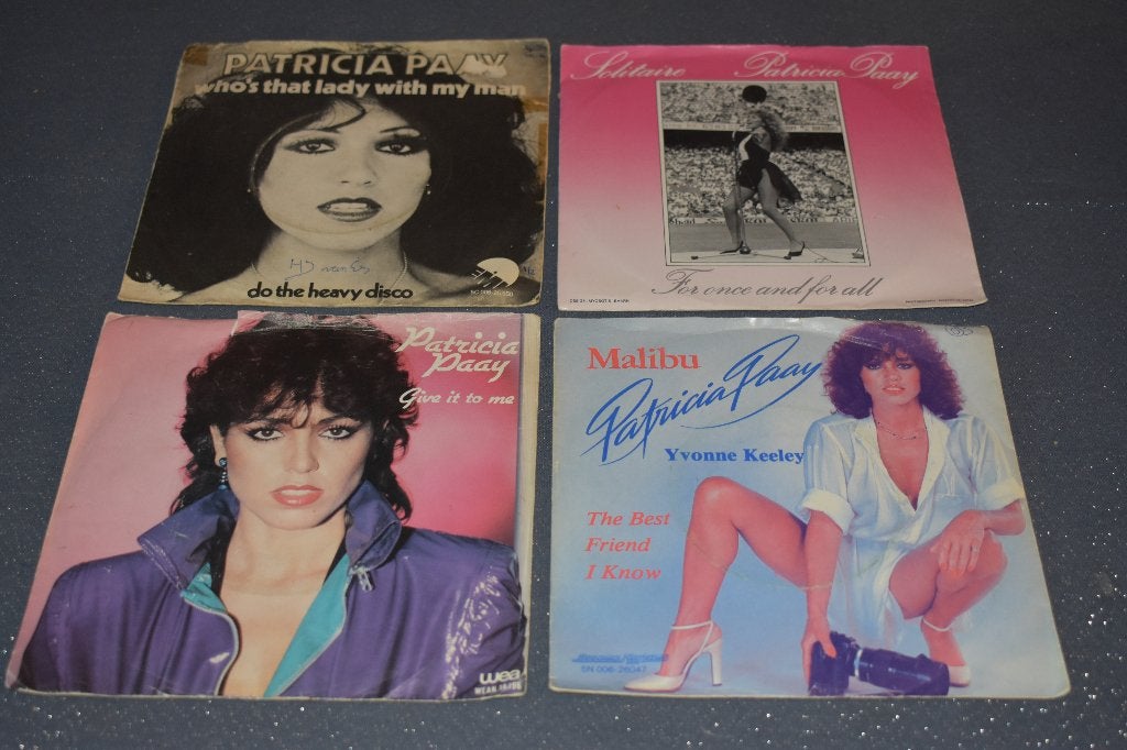45t's voor fans van Patricia PAAY, Cd's en Dvd's, Ophalen of Verzenden, Zo goed als nieuw, 7 inch, Overige typen
