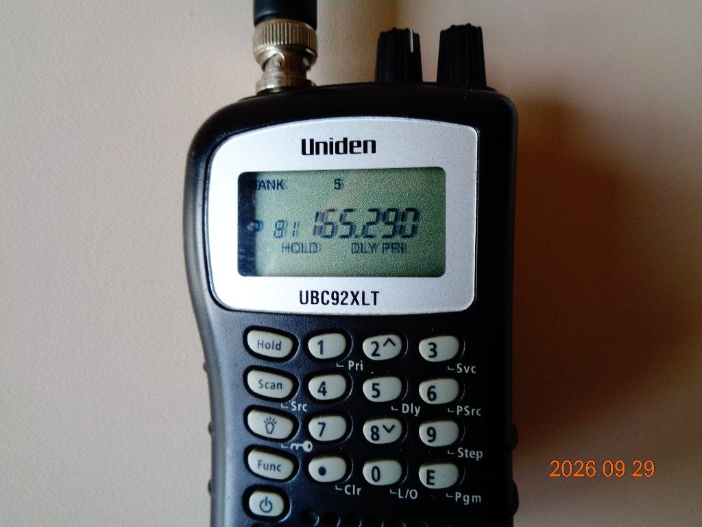 Uniden scanner, Telecommunicatie, Ophalen, Gebruikt, Ontvanger