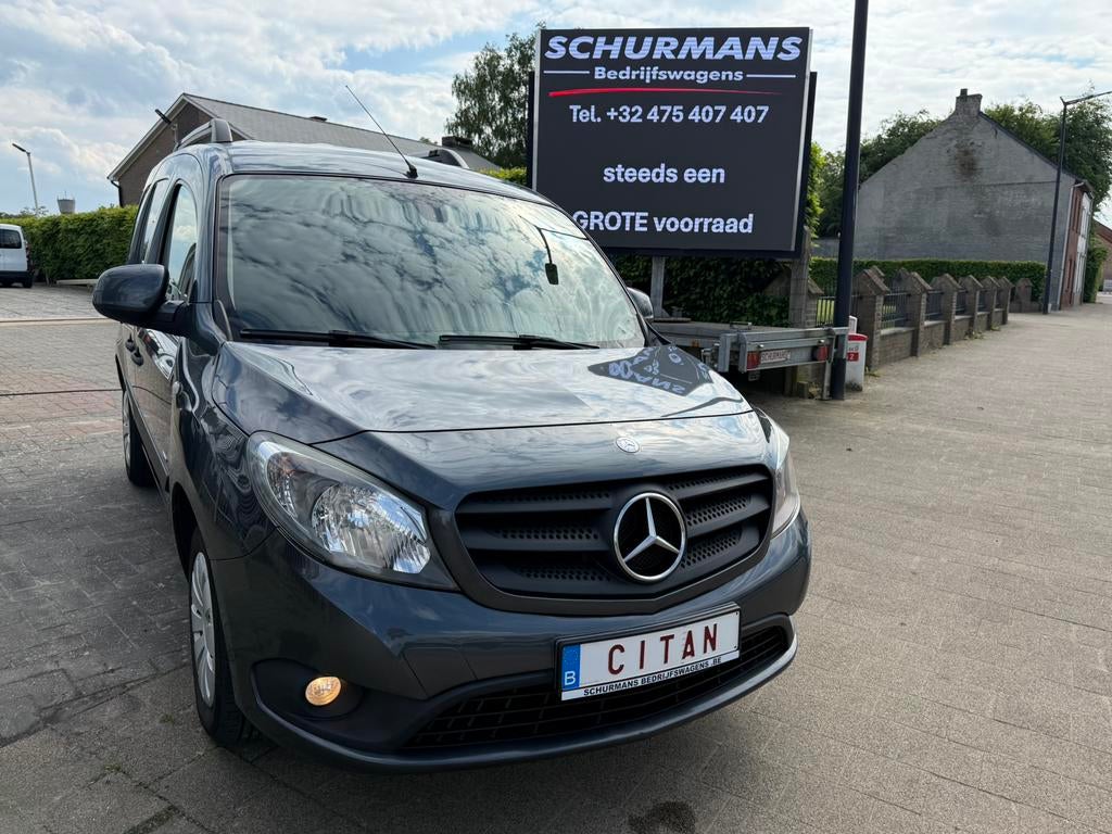 Mercedes citan 109 cdi full opties, Auto's, Voorwielaandrijving, Euro 5, Stof, Zwart