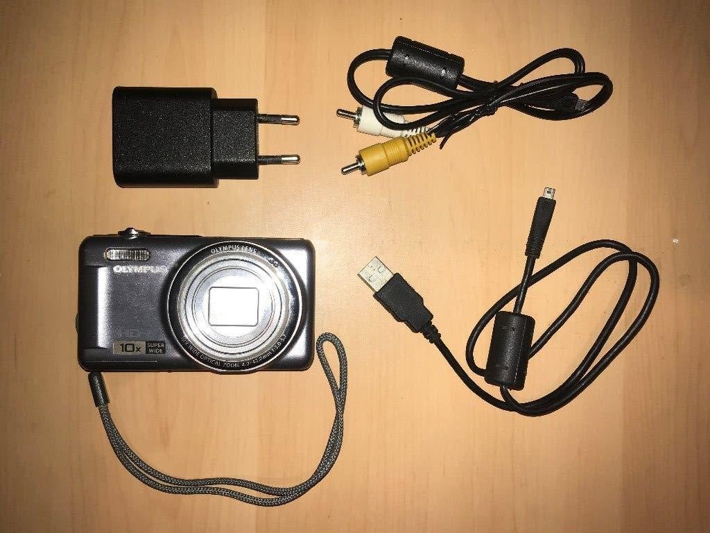 Appareil Photo Olympus VR-310 + Accessoires - Pour Pièces/HS, Enlèvement ou Envoi, Olympus, Ne fonctionne pas, 8 fois ou plus