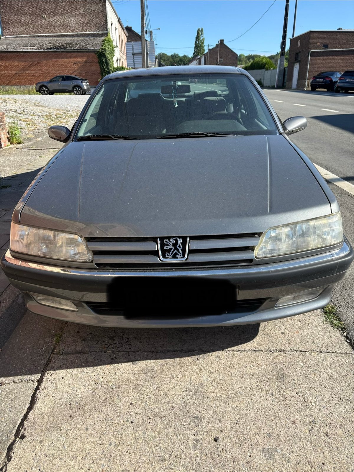 Peugeot 605 uit 1994, Auto's, Automaat, Bedrijf, Radio, Zilver of Grijs