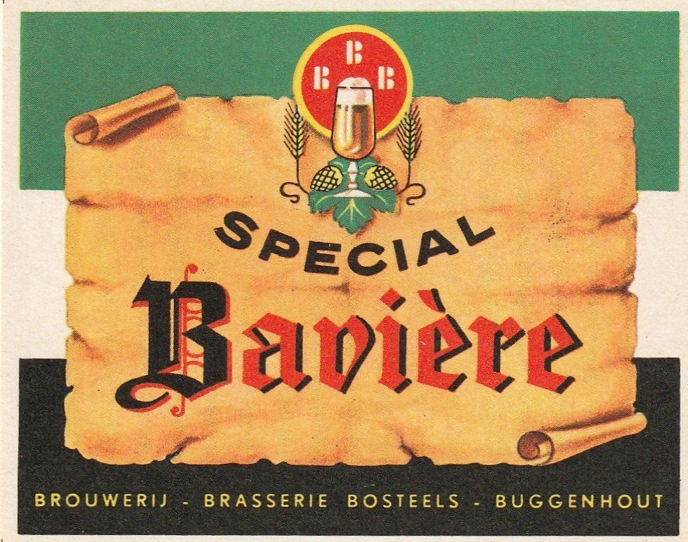 bieretiket Belgie Bosteels Buggenhout: Baviere Special #3, Verzamelen, Verzenden, Gebruikt, Overige typen, Overige merken