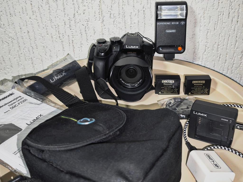 Lumix FZ300 In Perfecte Staat Zeer Compleet met Extra's, Envoi, Reconditionné, Caméra, Panasonic