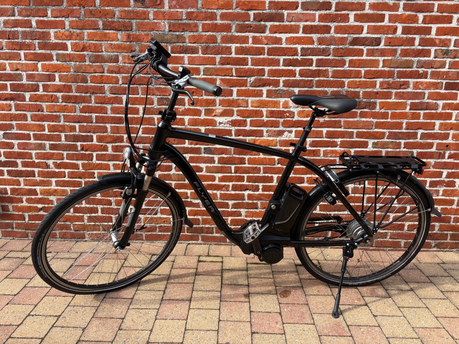 Flyer T8N elektrische fiets heren frame 55 2400km, Ophalen, Gebruikt, Overige merken