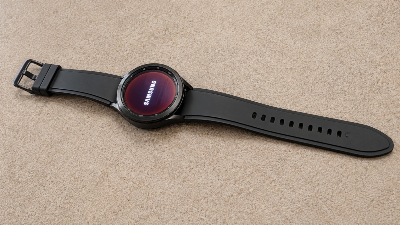 Samsung Galaxy Watch4 Classic 46mm – SM-R890 – Zwart, Gebruikt, Zwart, Ophalen of Verzenden, Samsung