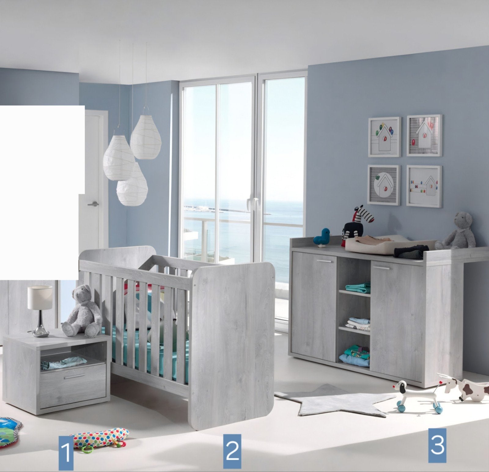 kinderkamer, Kinderen en Baby's, Kinderkamer | Complete kinderkamers, Ophalen, Gebruikt, Jongetje of Meisje