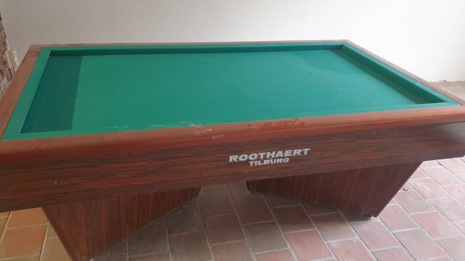 roothaert Tilburg biljart, Ophalen, Gebruikt, Biljarttafel