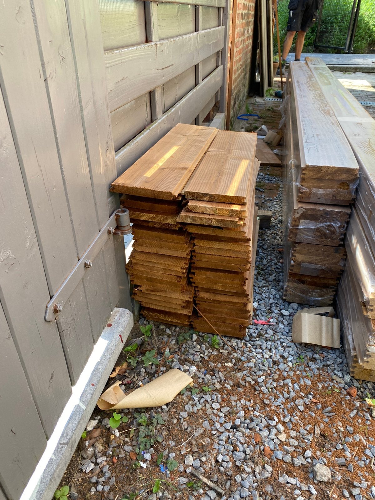 Thermo wood, Jardin & Terrasse, Clôtures de jardin, Enlèvement, Comme neuf