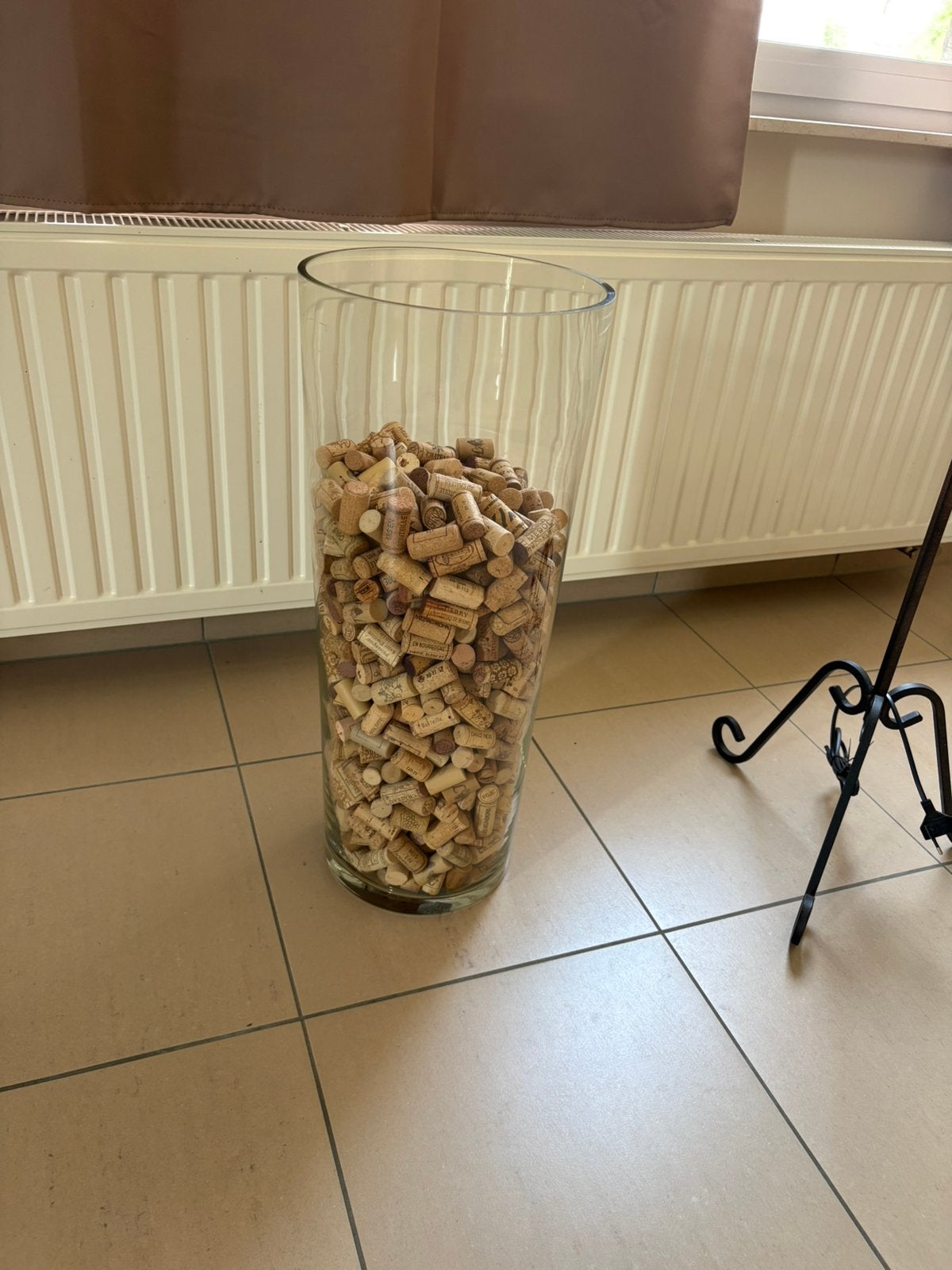 Grand vase en verre !, Enlèvement, Comme neuf