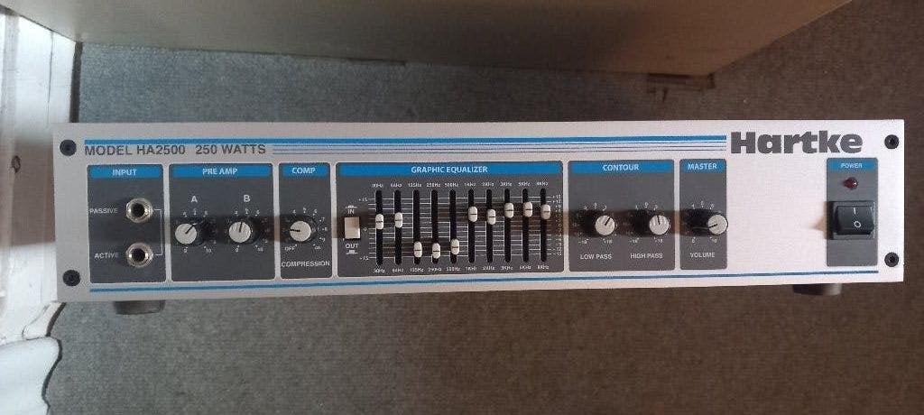 Hartke ha500, Muziek en Instrumenten, Ophalen, Gebruikt, Basgitaar, 100 watt of meer