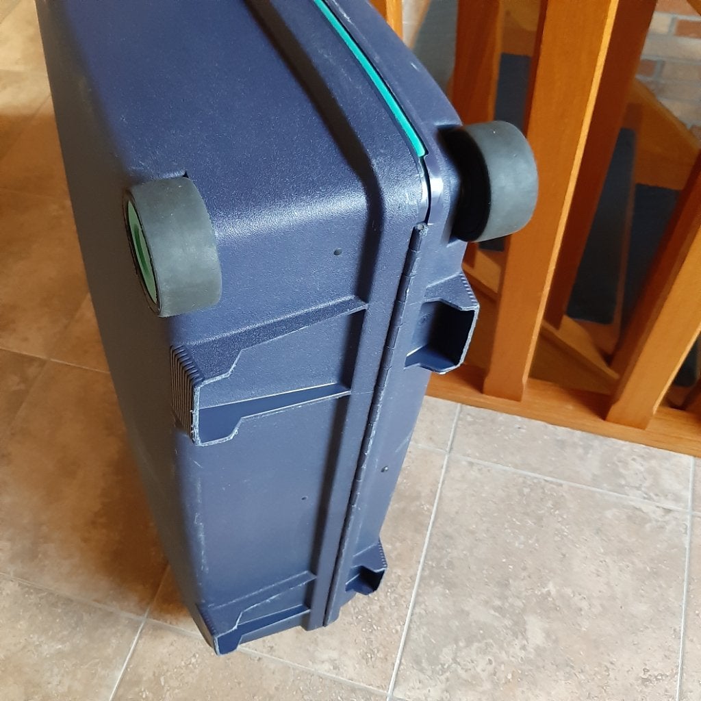 2 valises Samsonite, Enlèvement, Utilisé, Roulettes