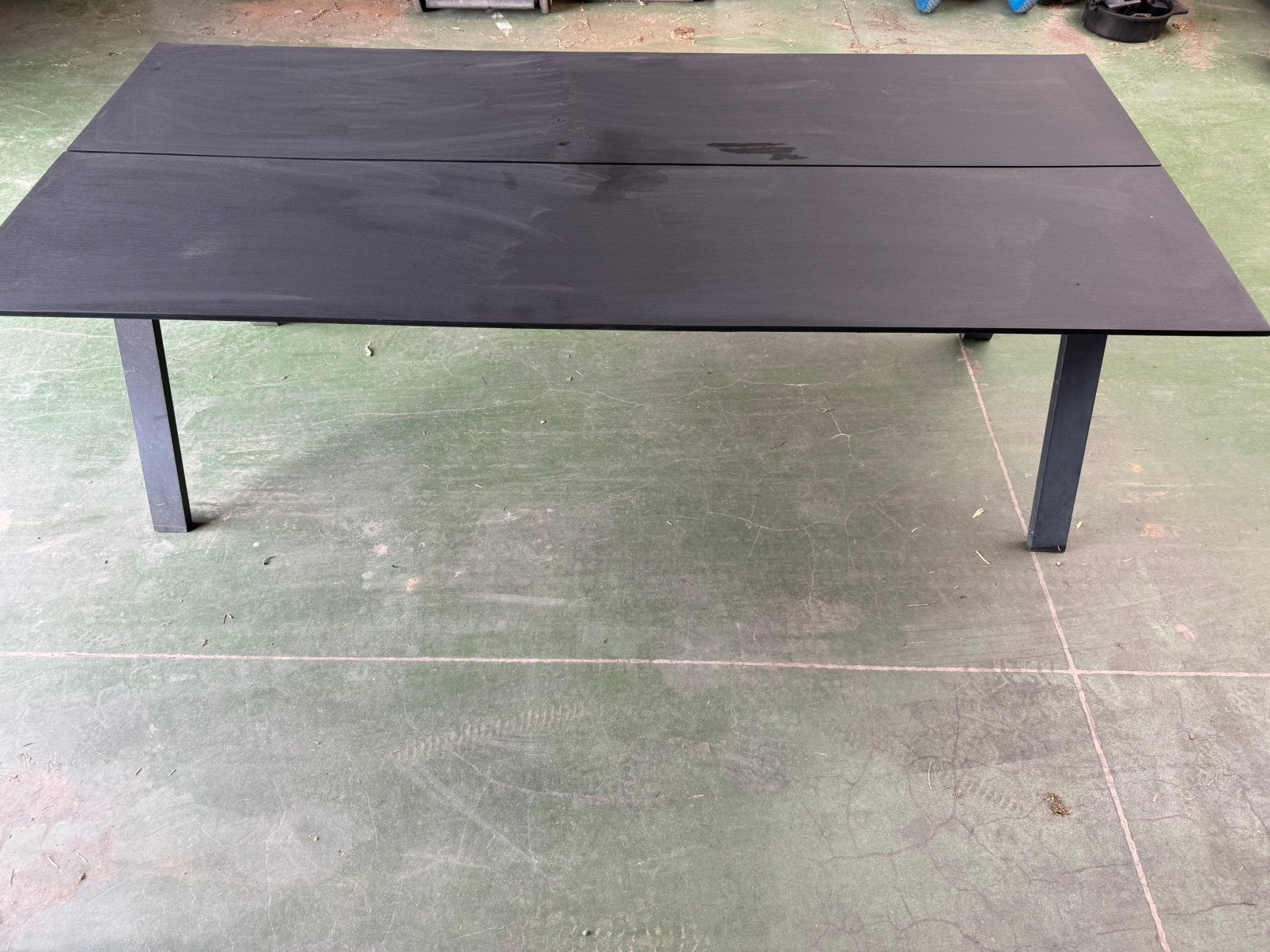 Table de jardin, Jardin & Terrasse, Enlèvement, Utilisé, Rectangulaire, Aluminium