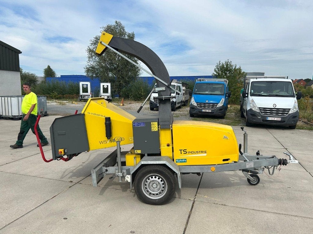 Hakselaar TS-Industries WS-18-35D, Ophalen, Hakselaar